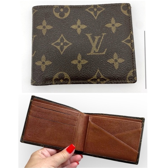 Louis Vuitton vintage monogram leather wallet - Picture 1 of 15